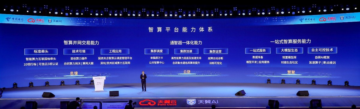 第七届数字中国建设峰会召开，天翼云发布智算平台能力体系